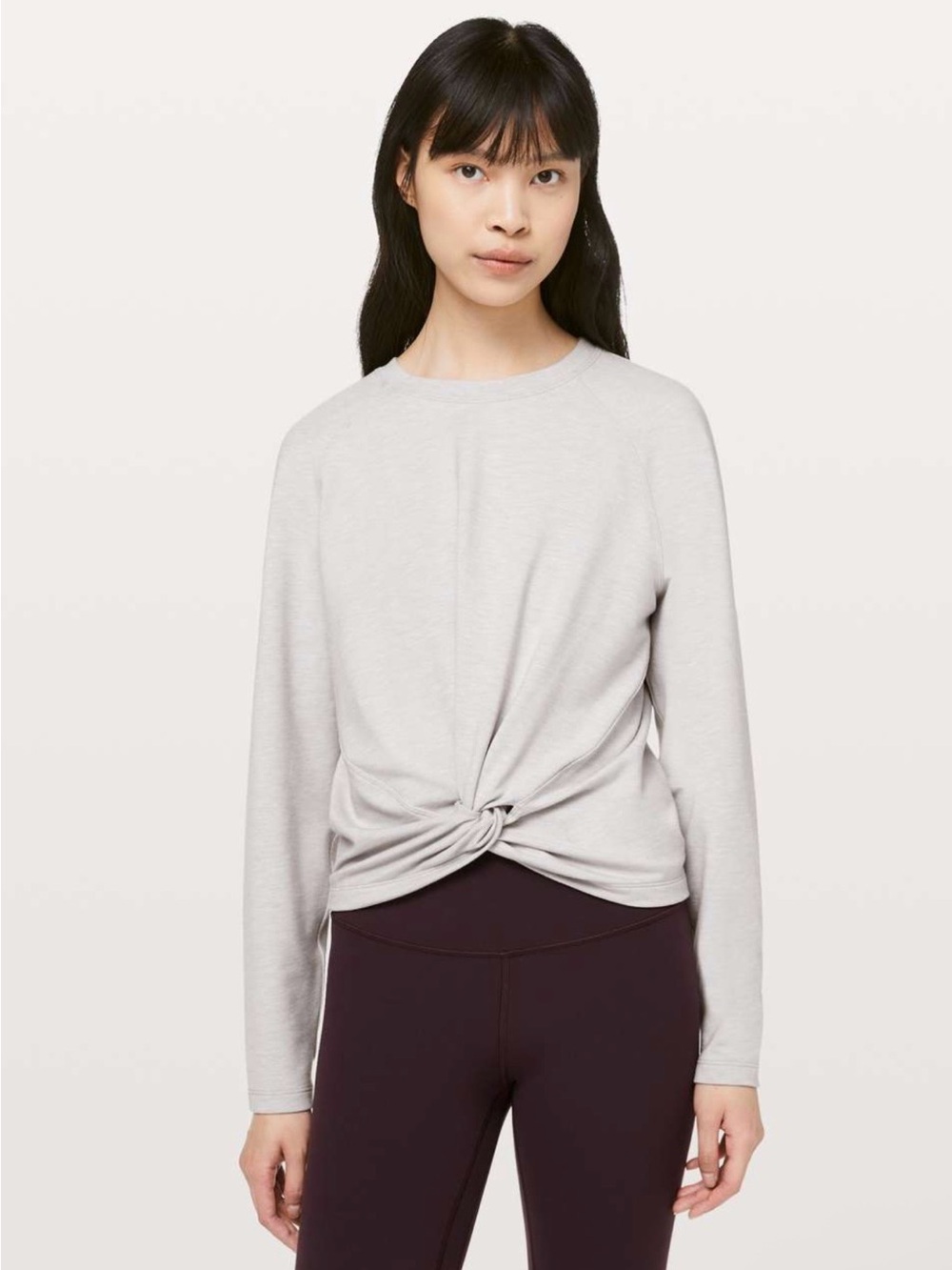 Lululemon Tuck & Gather Pullover | Heathered Mod Stargaze